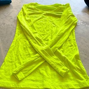 Neon Yellow Running T-Shirt